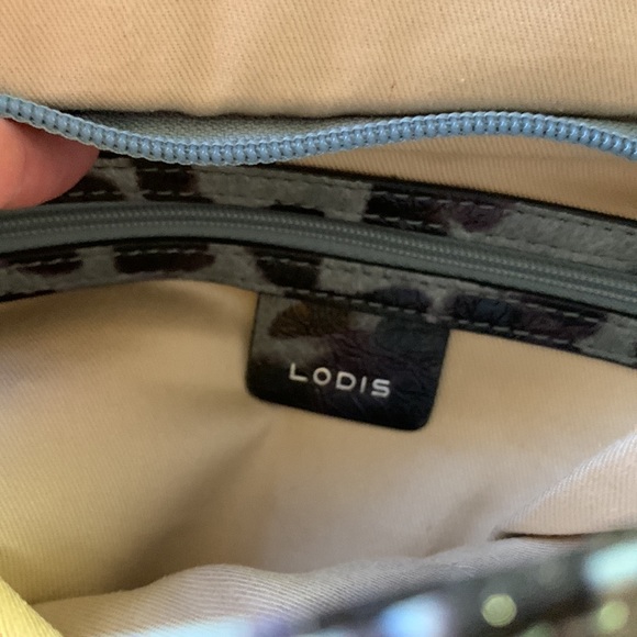 LODIS grey patten leather bag - Picture 4 of 6